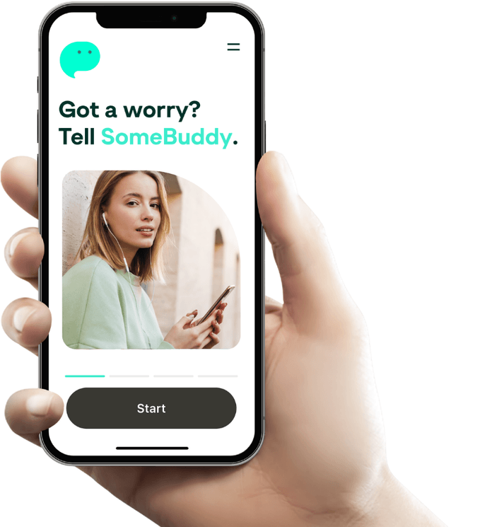 Get Help shown in the SomeBuddy product